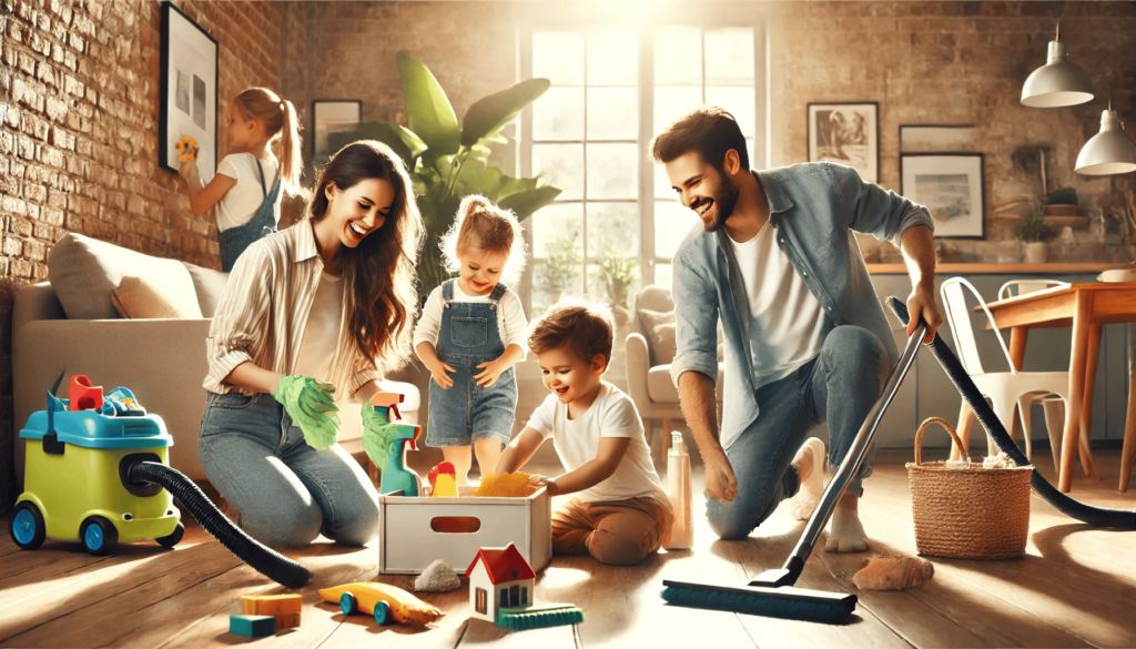 How to Keep a Clean House with Kids | Roochii Cleaning