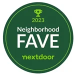 Roochii Cleaning Neighborhood Fave award by Nextdoor